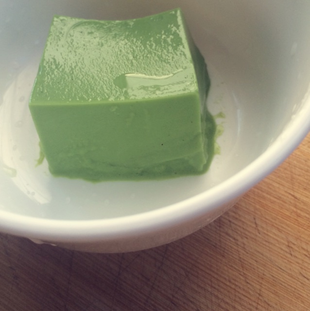 抹茶豆腐