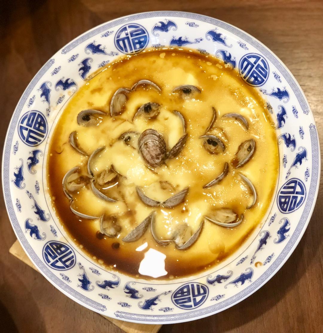 超滑嫩的蛤蜊炖蛋