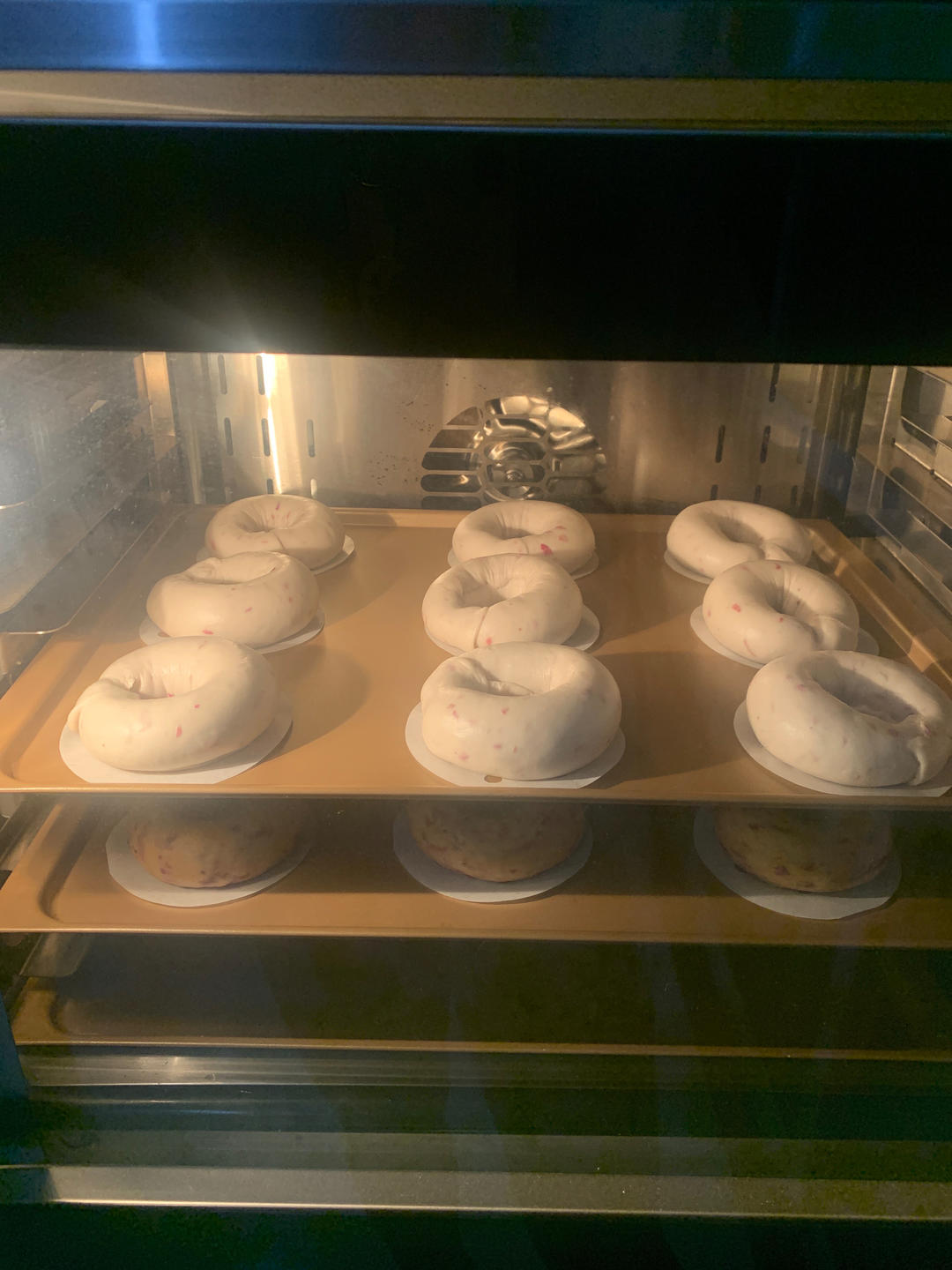 玫瑰乳酪贝果「黑糖玫瑰贝果」