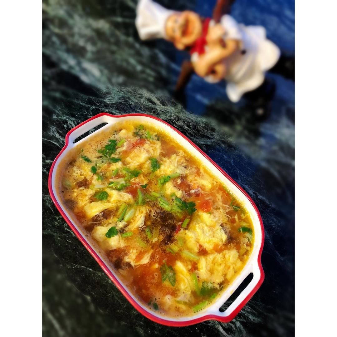 西红柿鸡蛋汤🍅