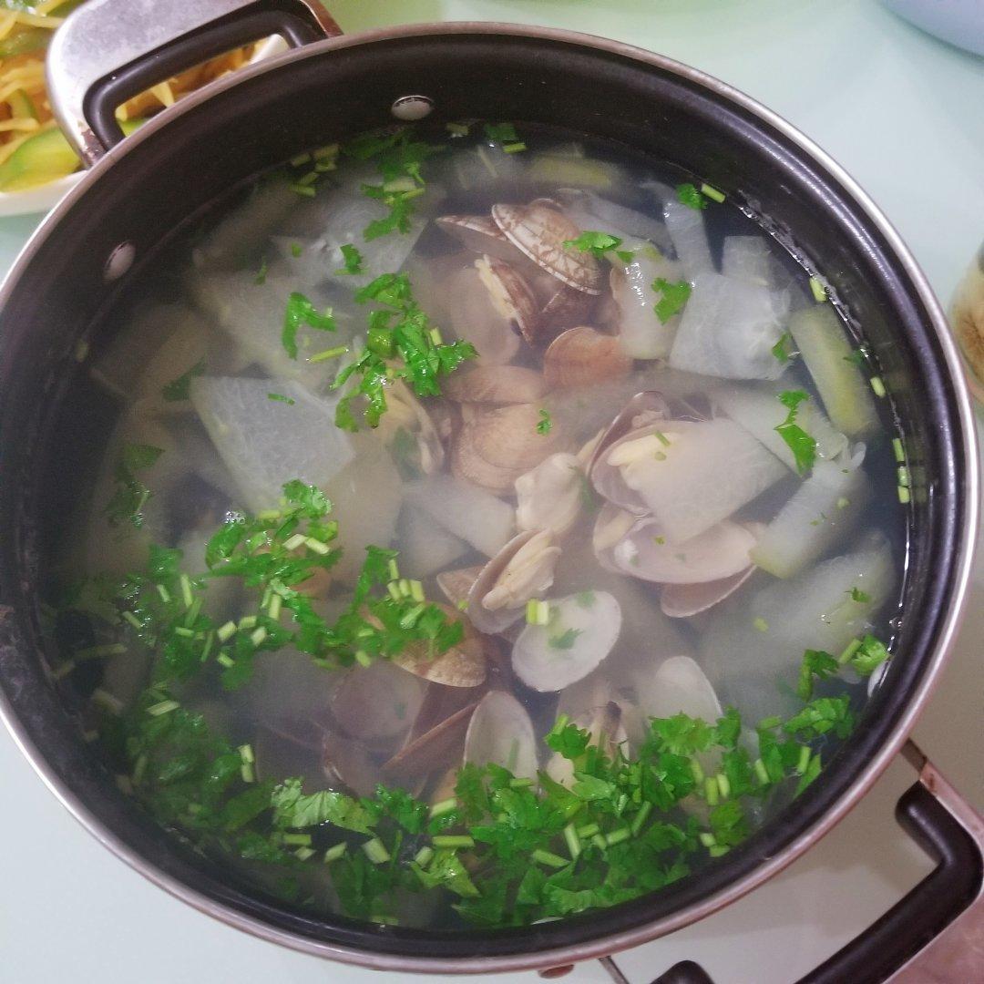 豆腐冬瓜蛤蜊汤