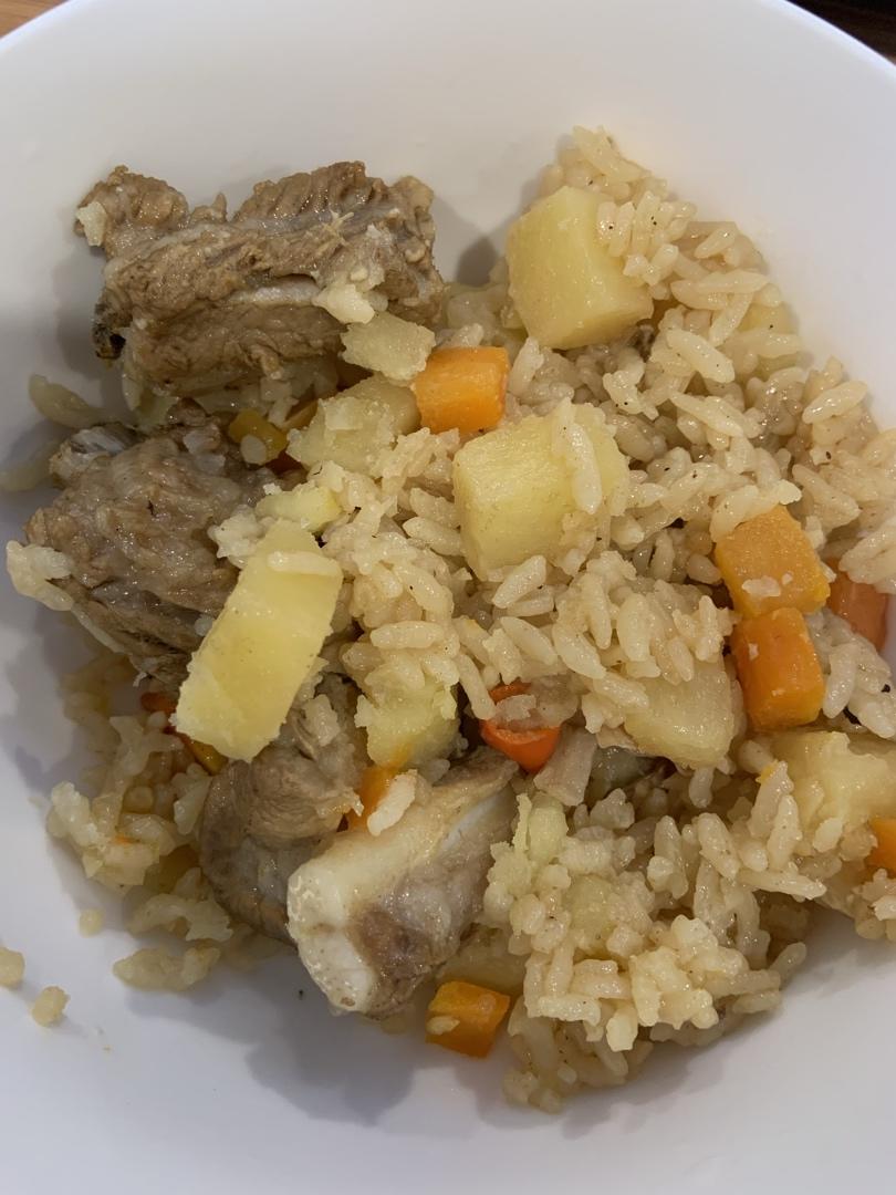 电饭锅版排骨焖饭