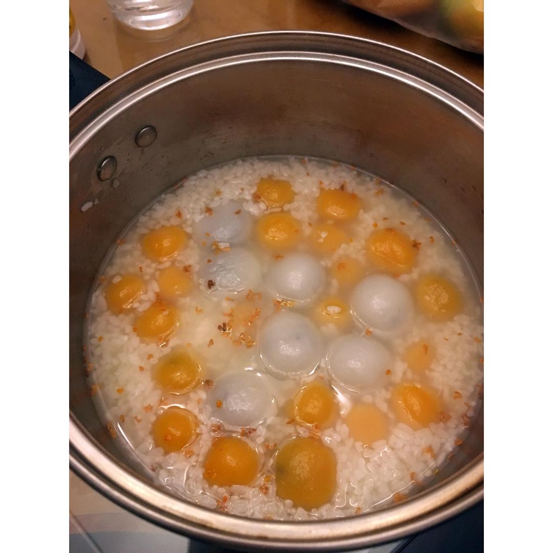 酒酿南瓜小圆子