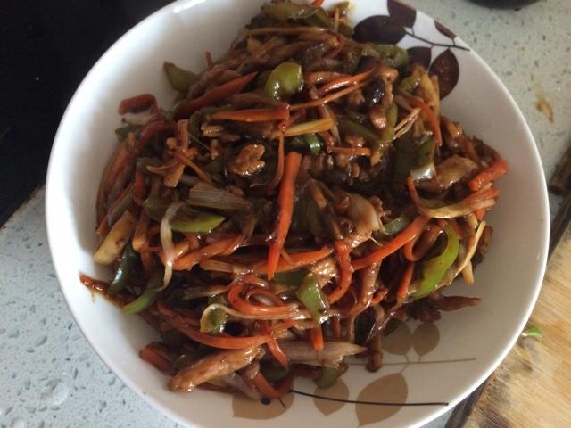 防偏食下饭菜京酱肉丝与鱼香肉丝结合体的做法