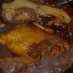 卤水鸡和猪肉的做法 步骤5
