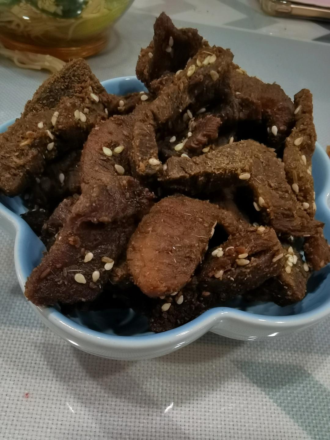 香辣手撕牛肉干