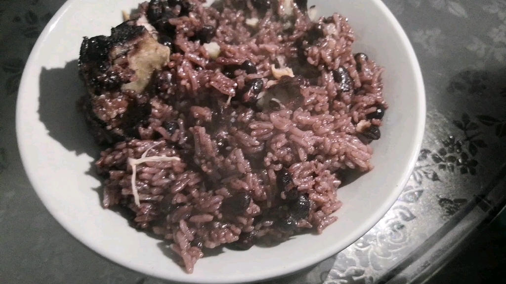 黑豆蒸饭