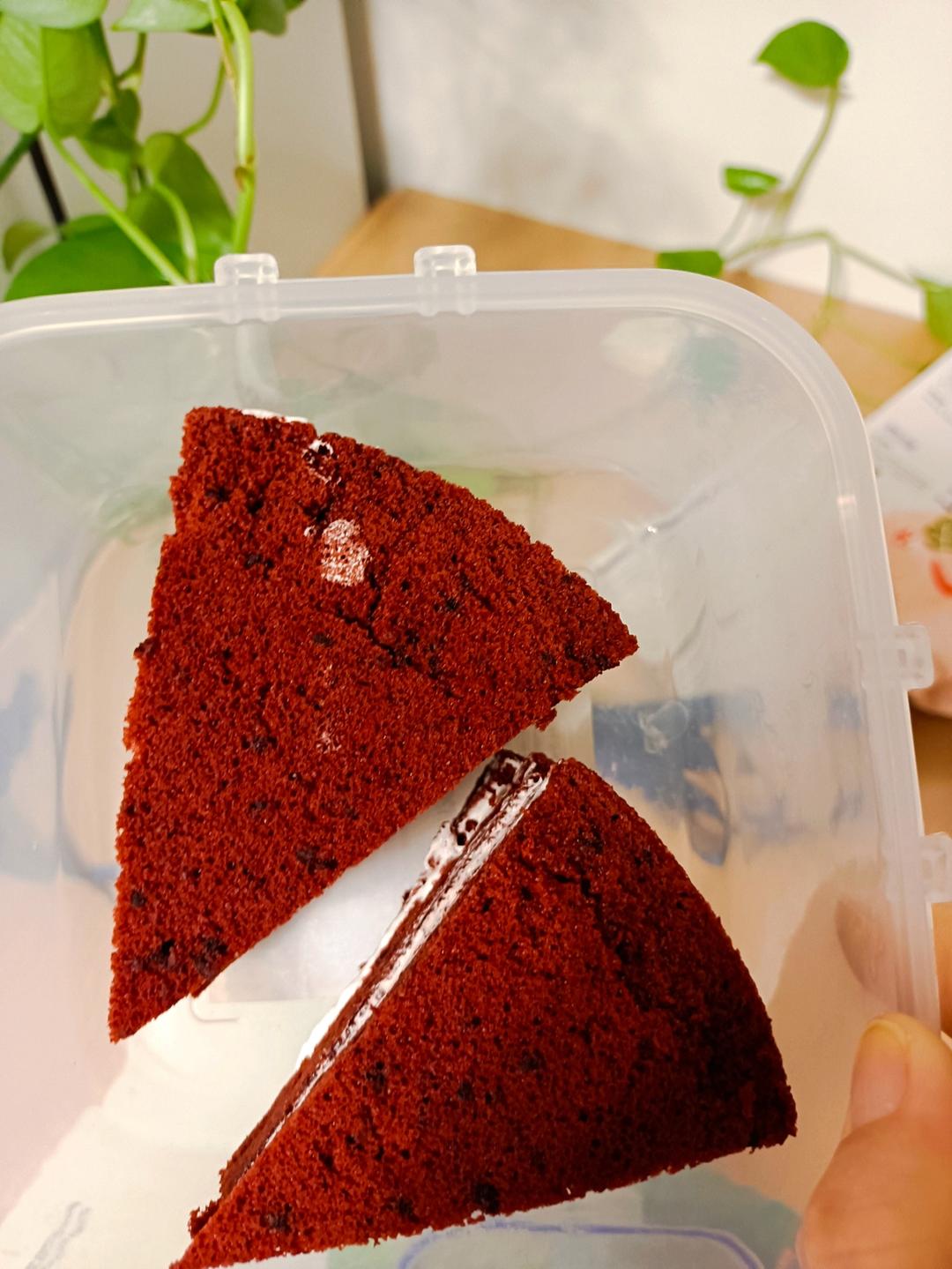 视频菜谱:红丝绒裸蛋糕6寸