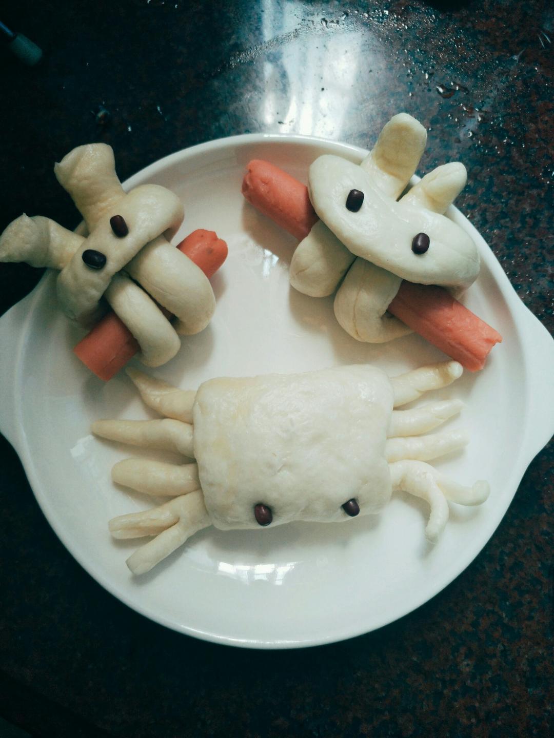 螃蟹南瓜包