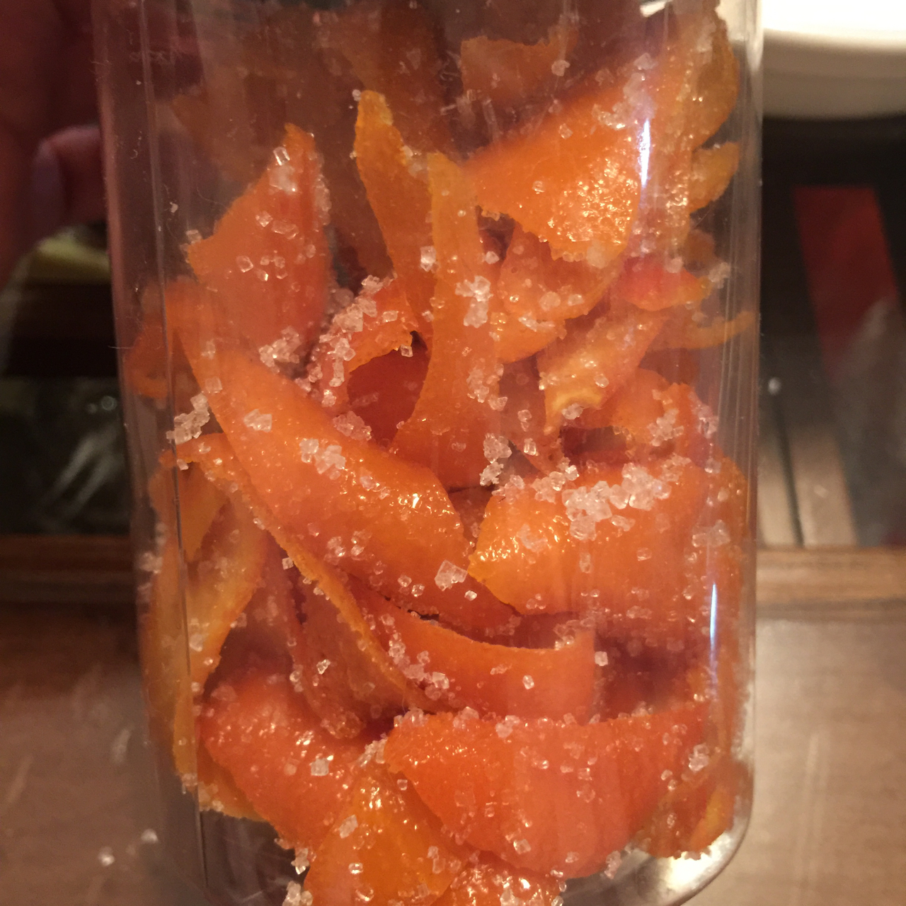 橙皮蜜饯