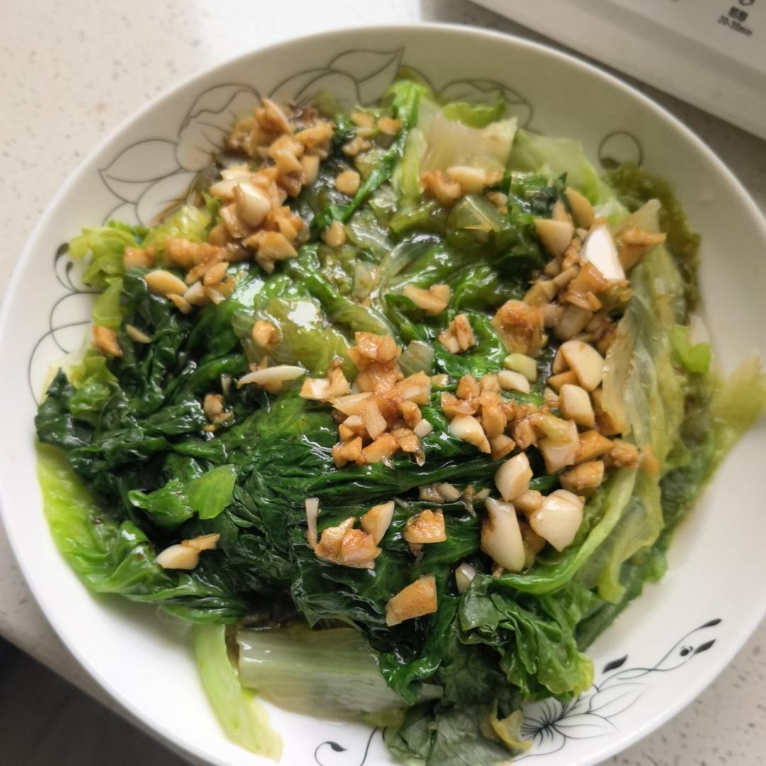 广式白灼生菜(酒店配方)