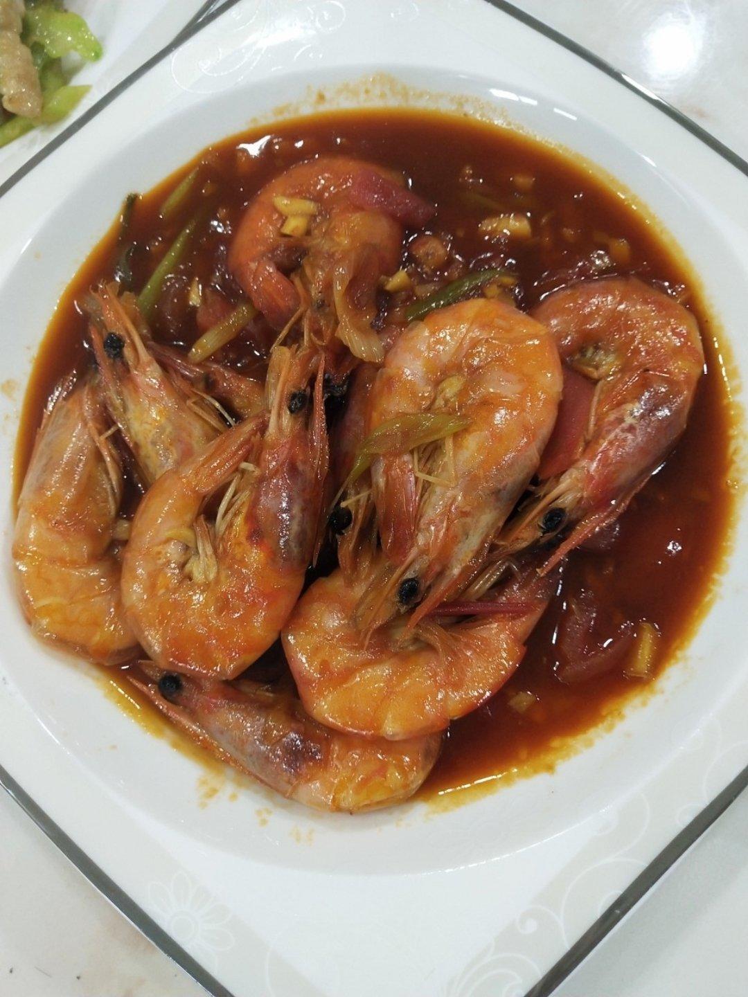 油焖大虾
