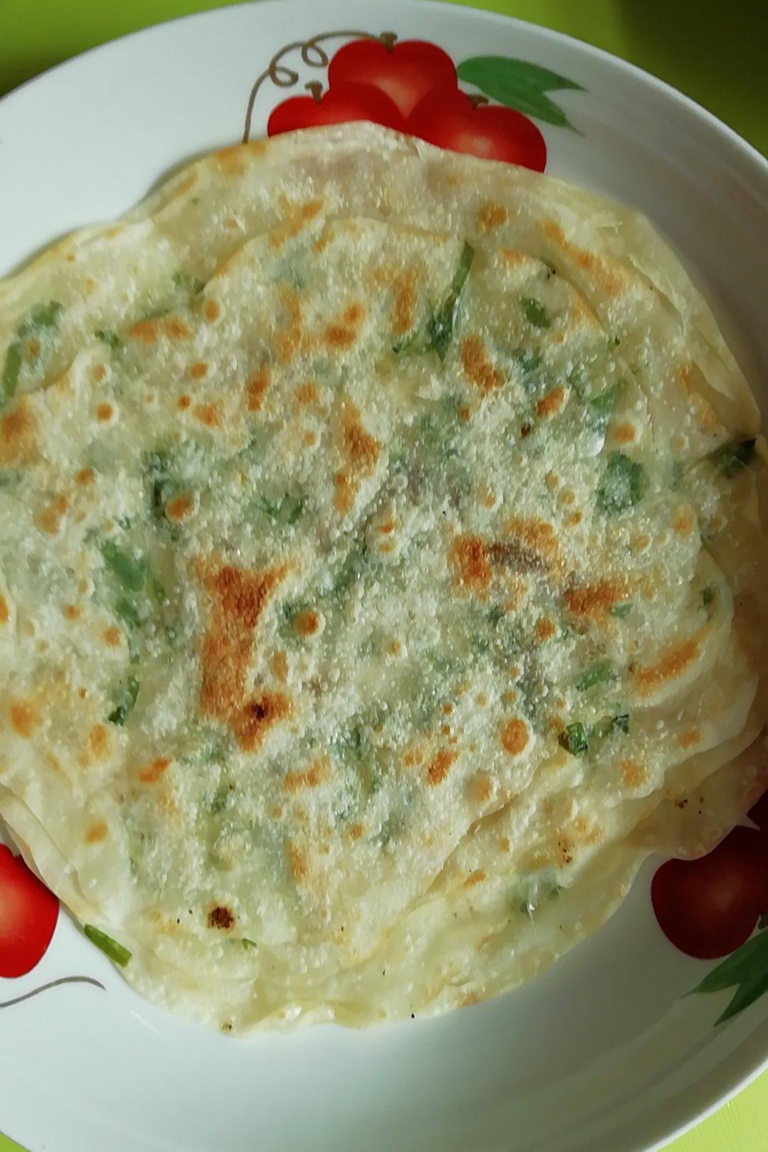 葱油饼（饺子皮版）