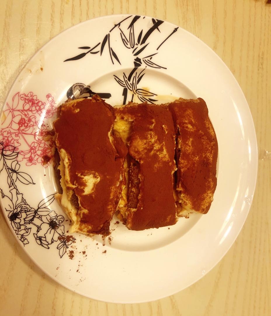 提拉米苏（意大利米兰厨师教的正宗版，不用烤箱）
Italian Tiramsu (original Milan recipe, 