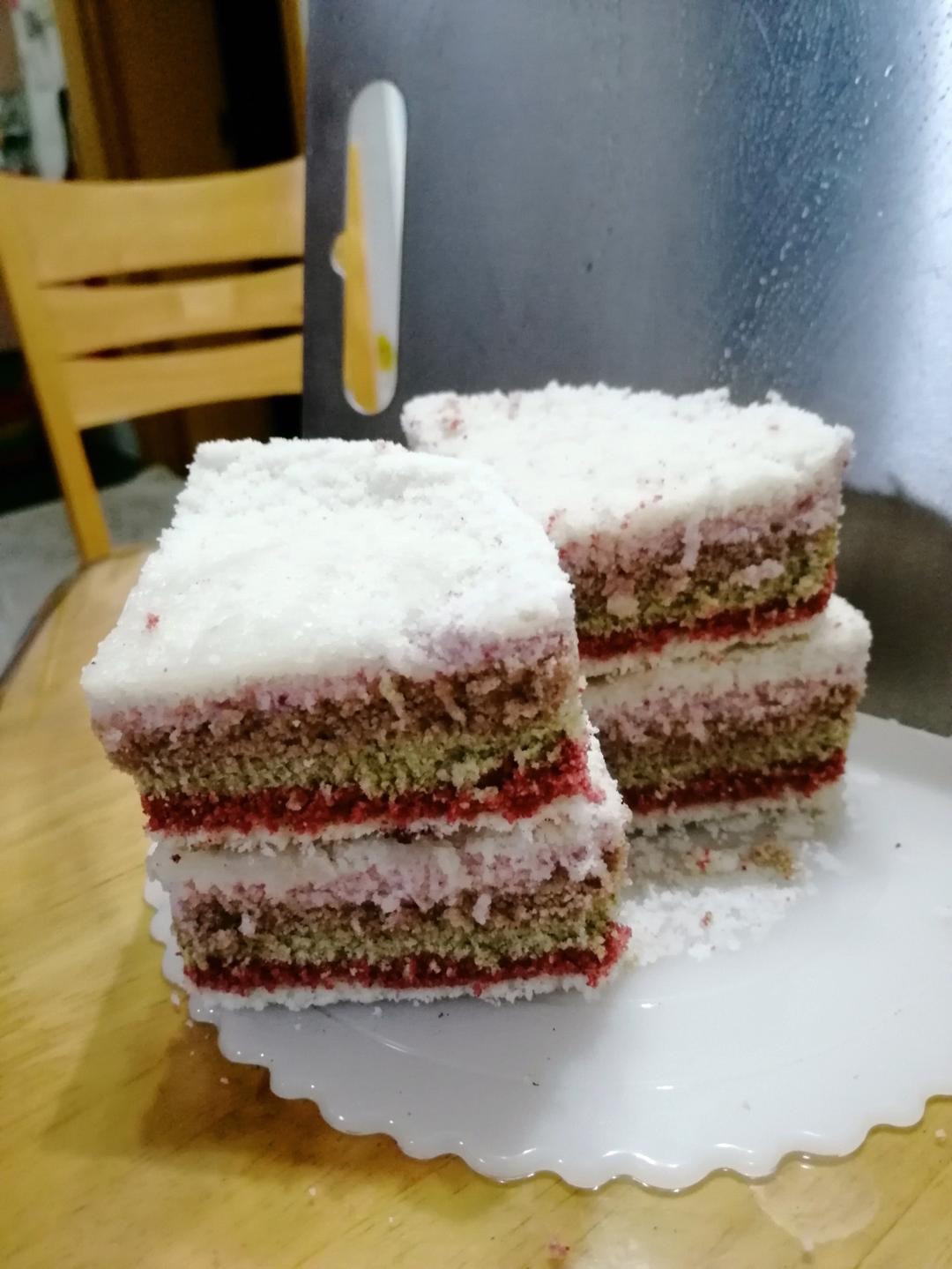 重阳节，带你做💯无添加五彩重阳糕🍰
