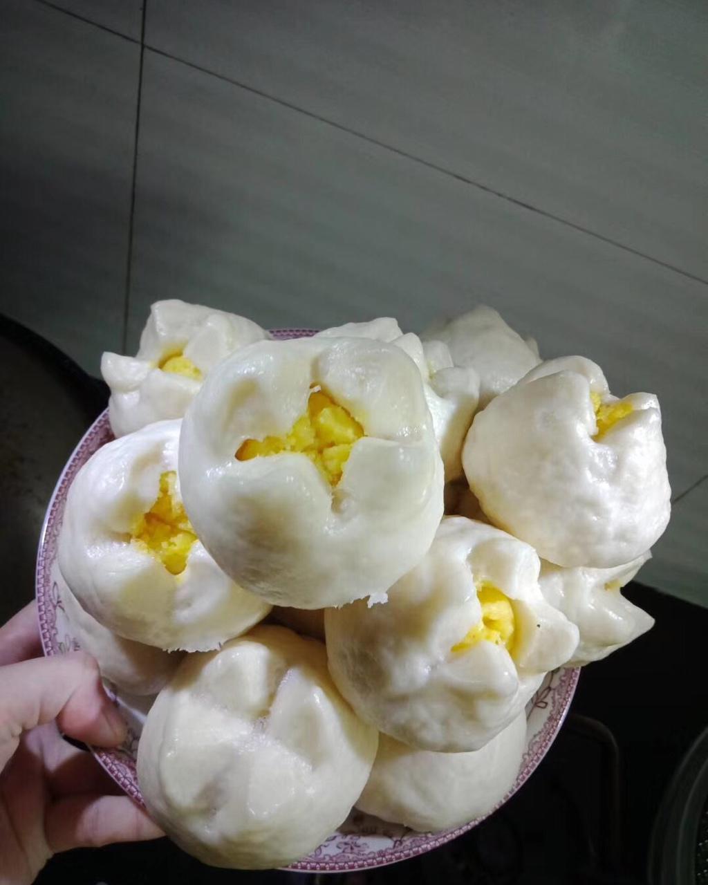 奶黄馅儿和奶黄包