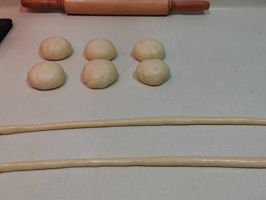 砂糖麻花面包（两股辫子）