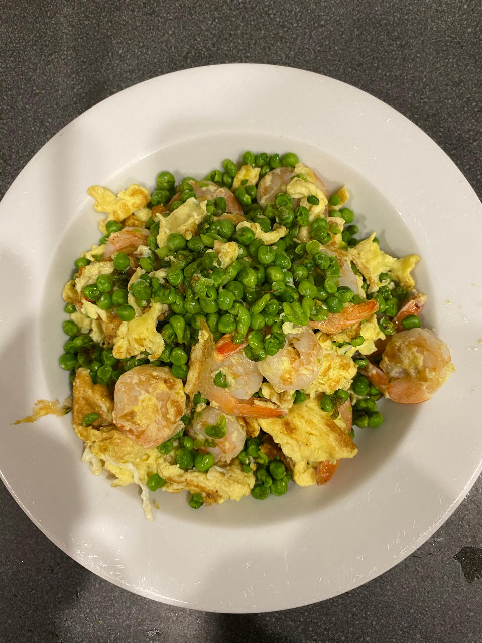 低脂豌豆虾仁滑蛋