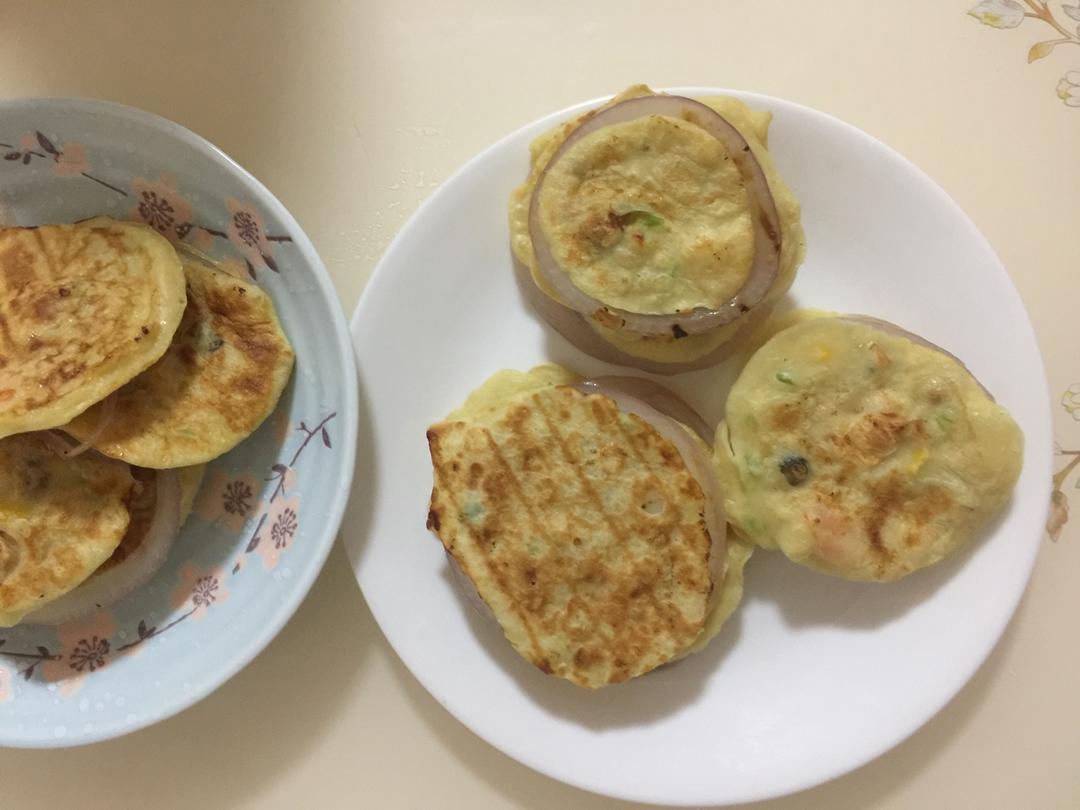 鸡蛋牛奶蔬菜饼