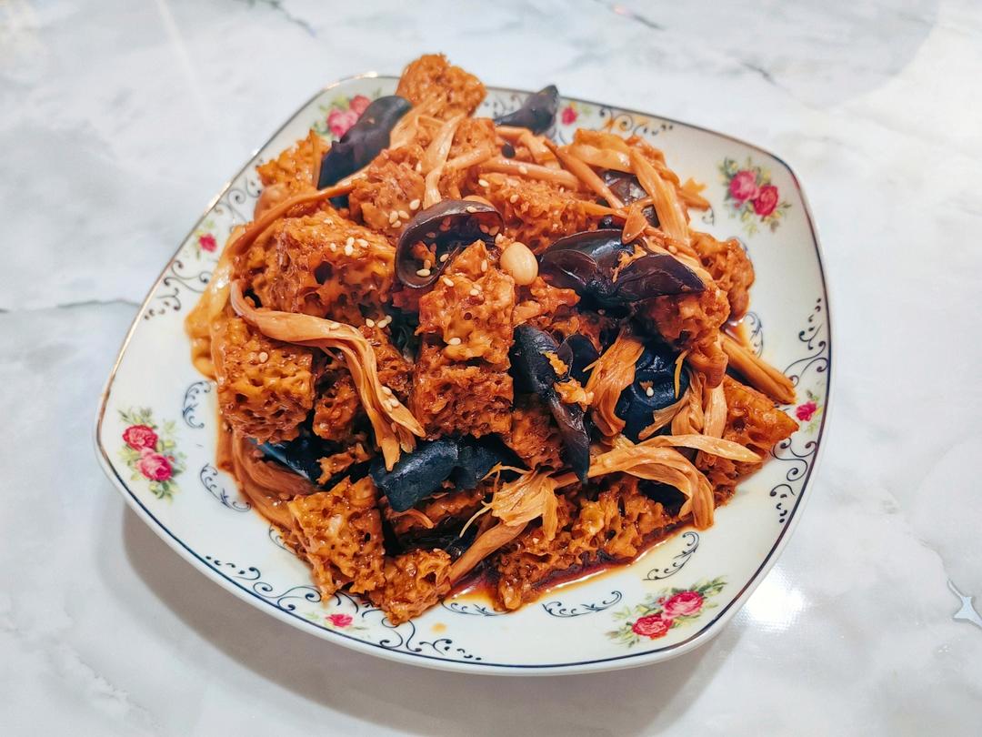 一口爆汁的四喜烤麸的做法