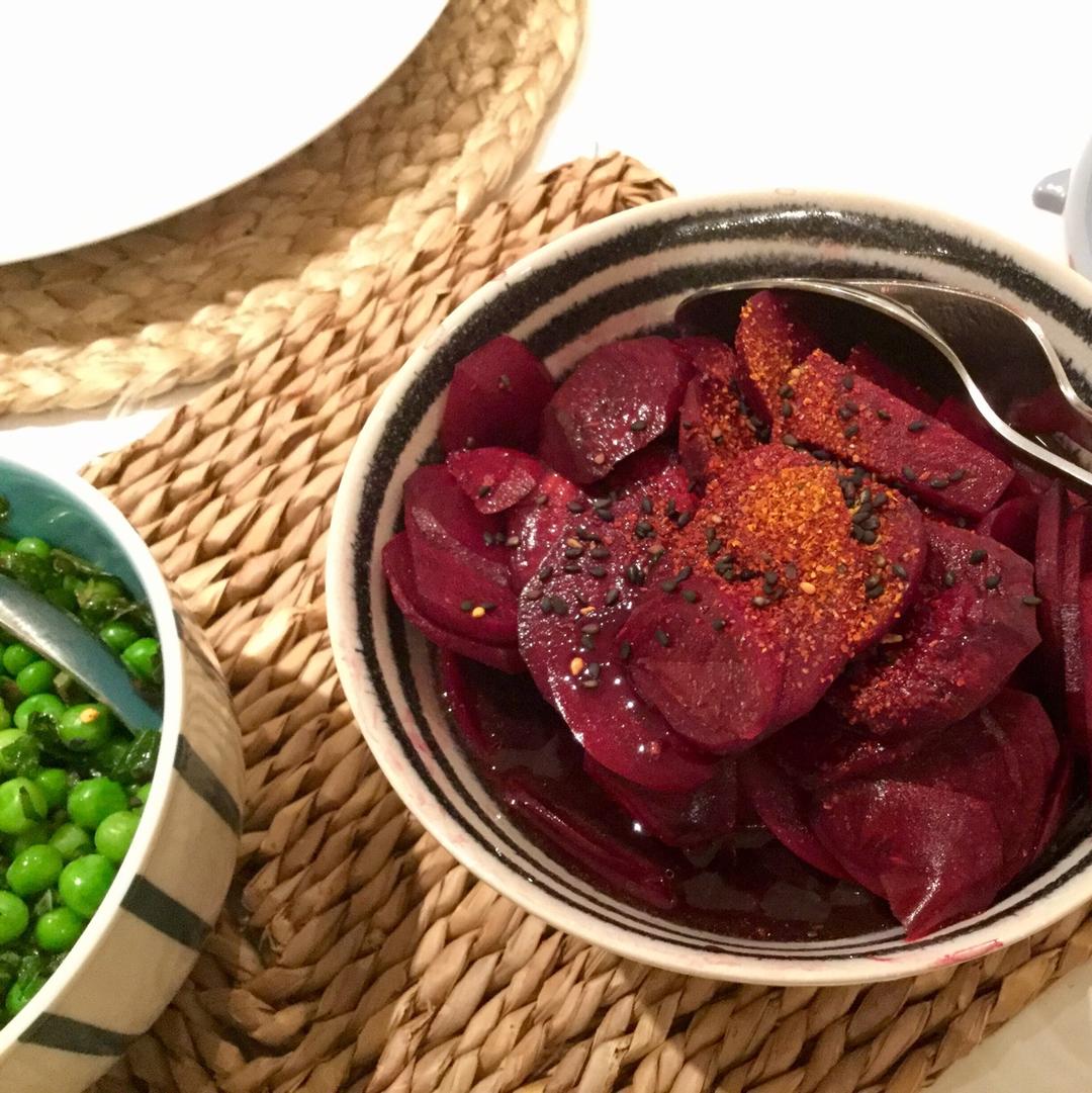 凉拌甜菜根