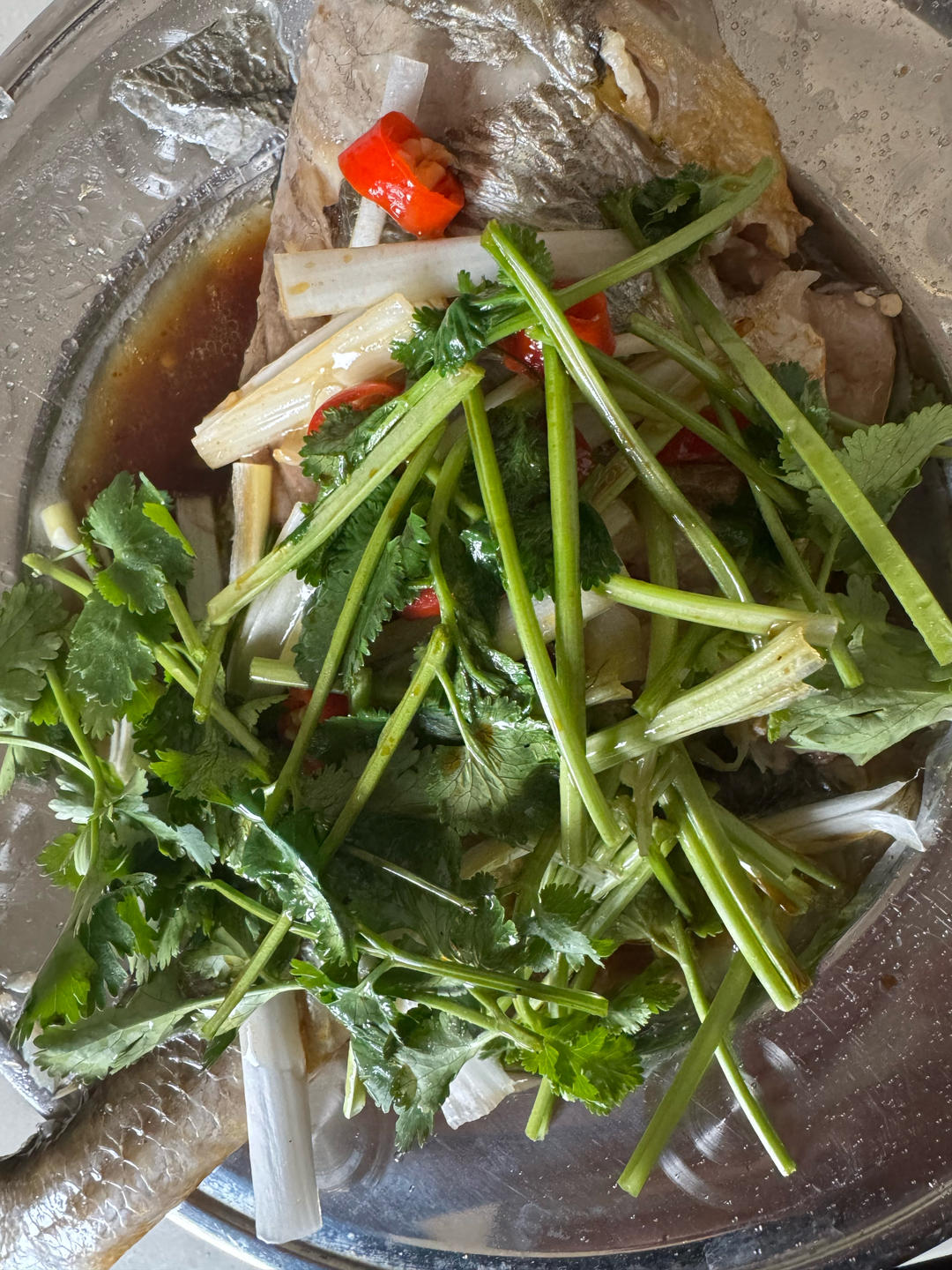 清蒸多宝鱼