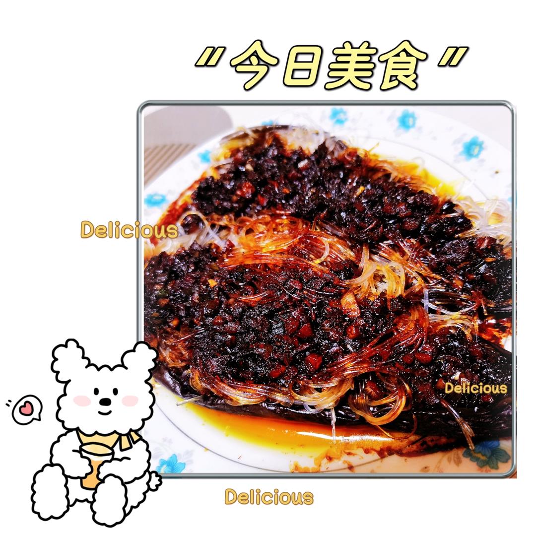 【微波炉烤茄子】