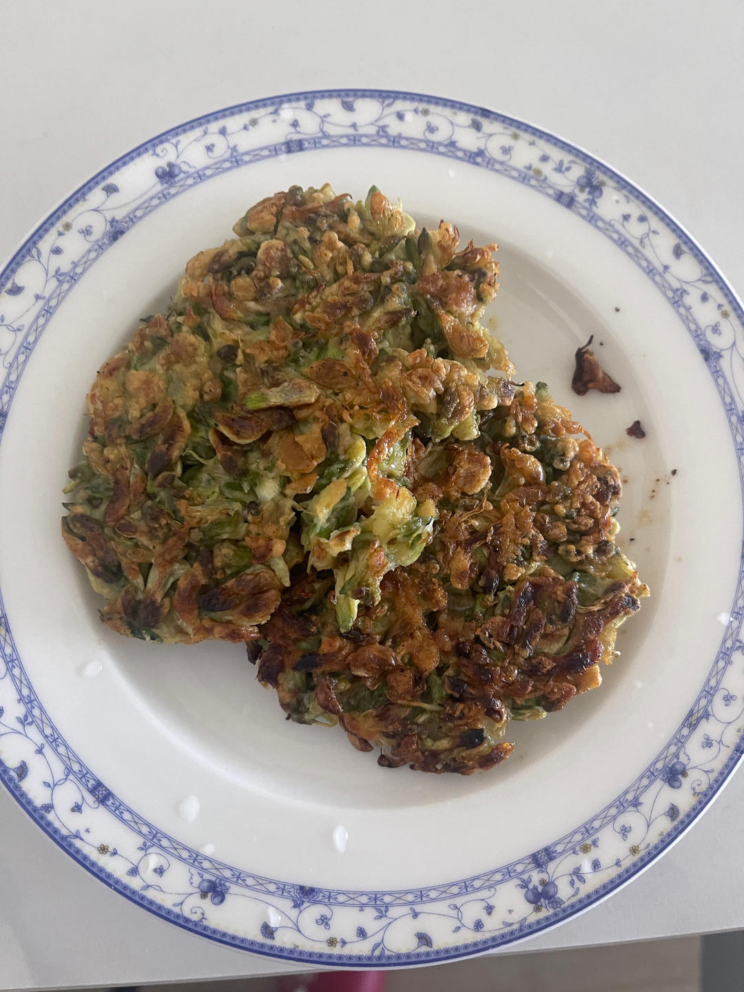 槐花肉馅煎饼『故乡的味道』