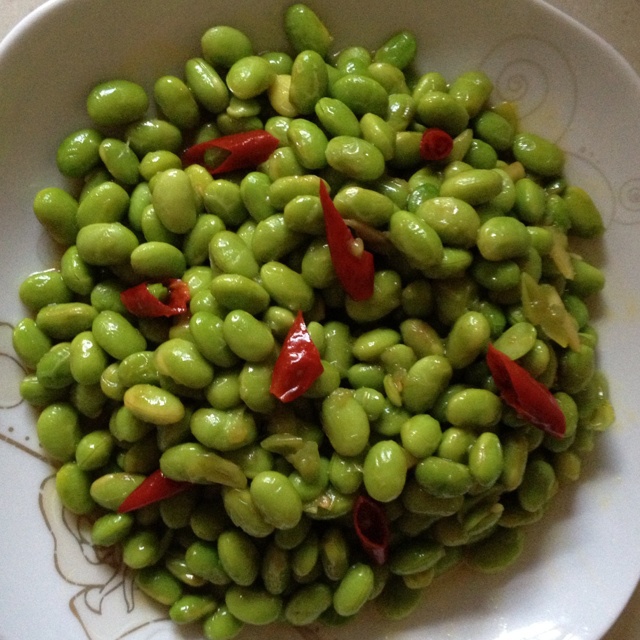 青椒毛豆