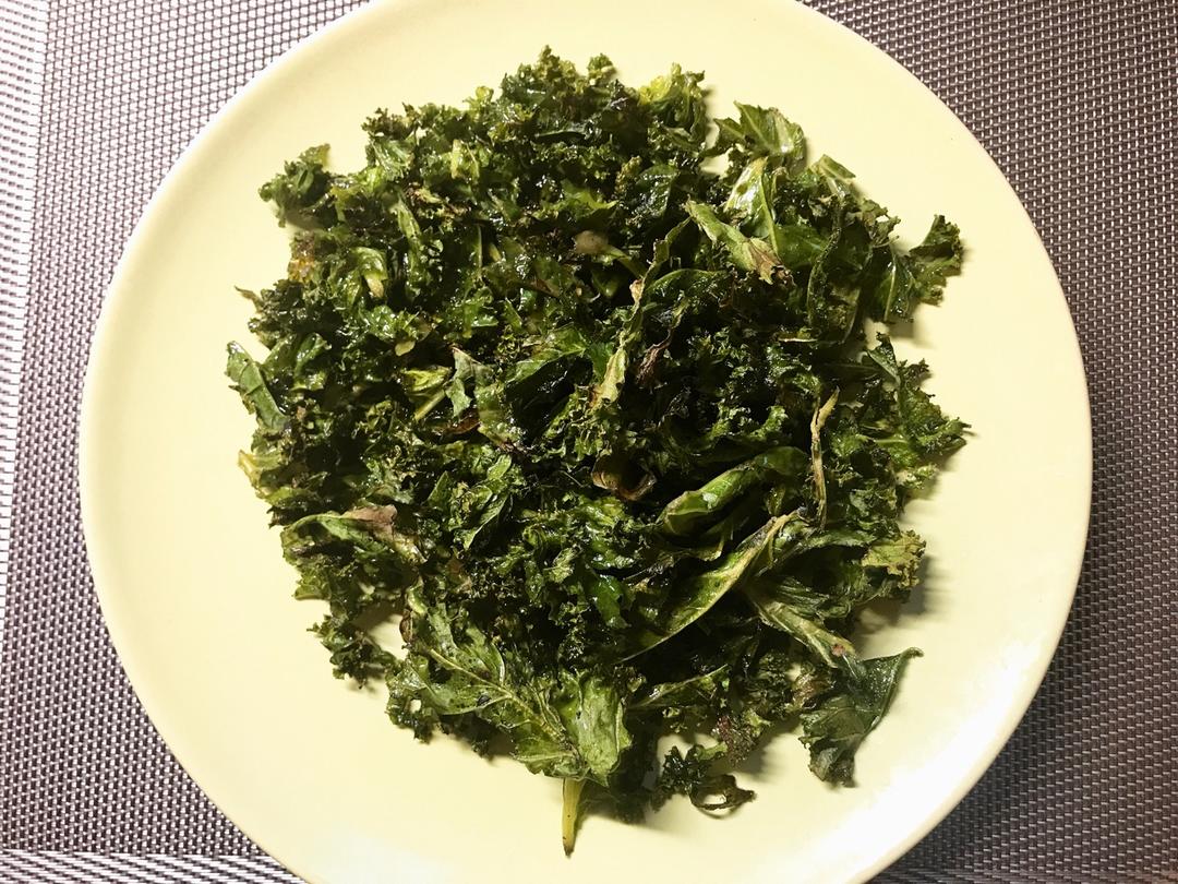 超级零食Kale chips羽衣甘蓝脆片