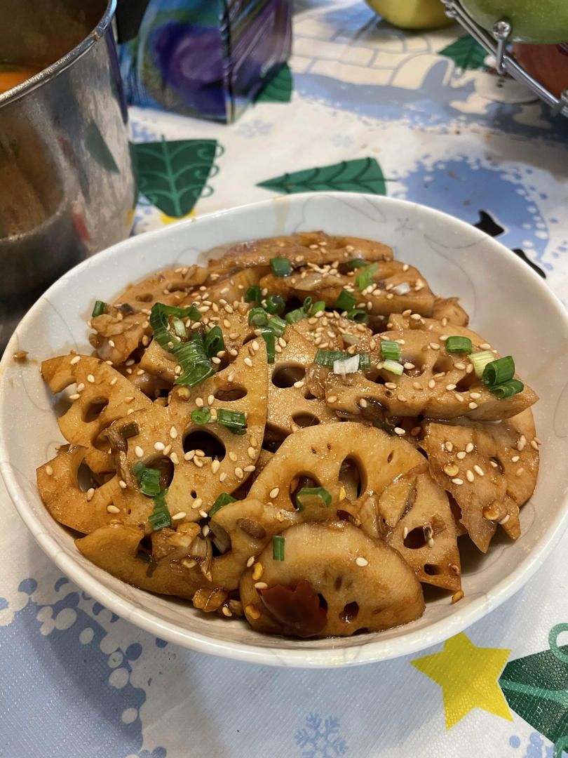 最简单味道惊艳的糖醋藕片