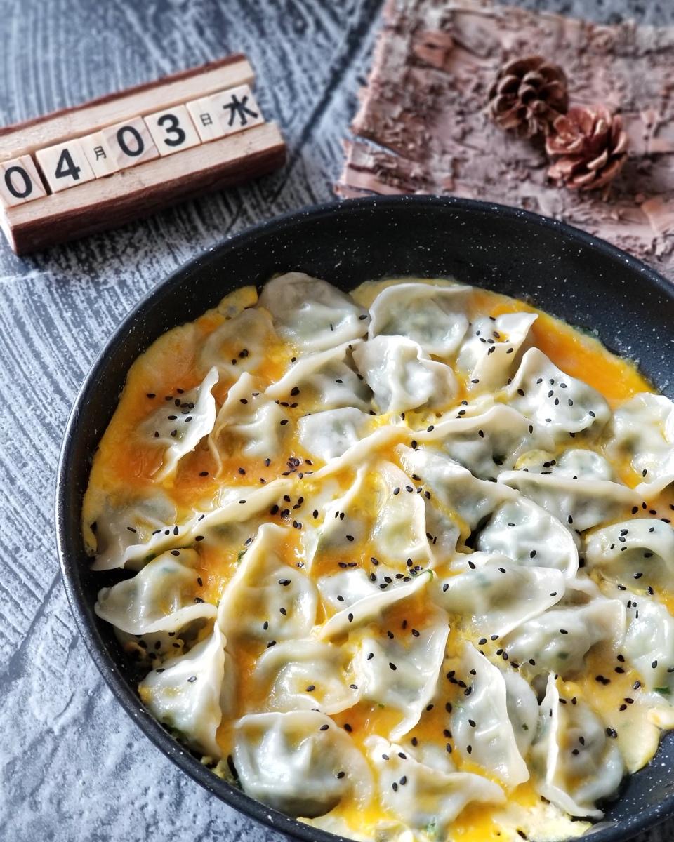 小羽私厨之抱蛋煎饺