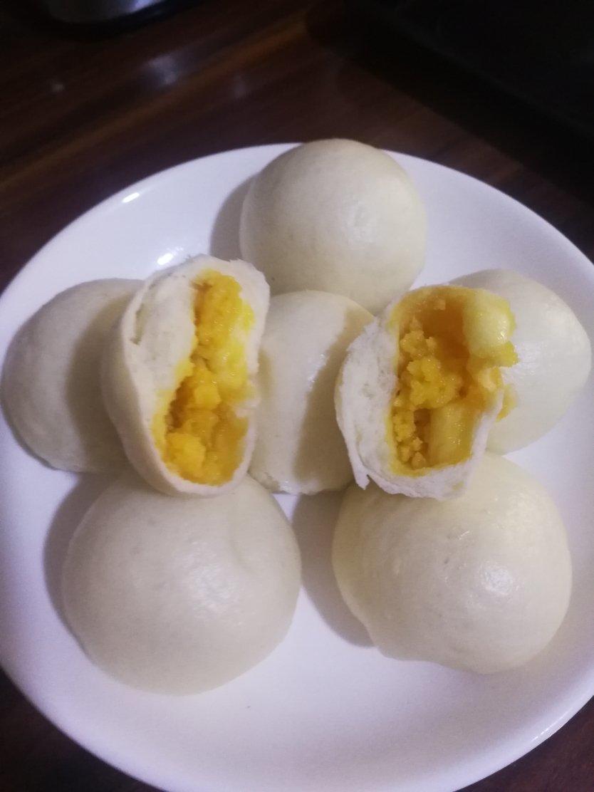 【流沙包】流心的包子，这样填馅一步到位！