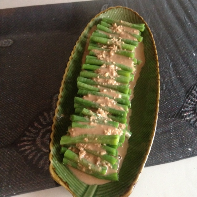 麻汁豆角