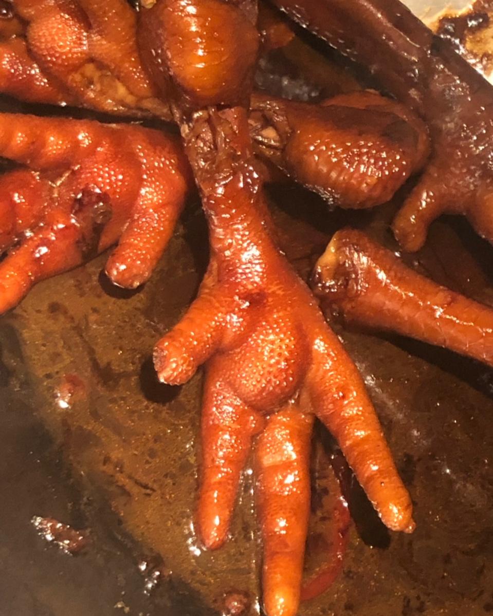 香辣卤鸡爪