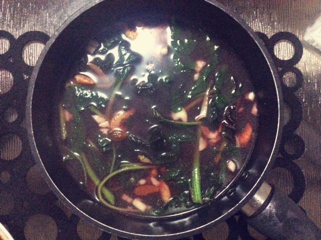 虾仁上汤苋菜
