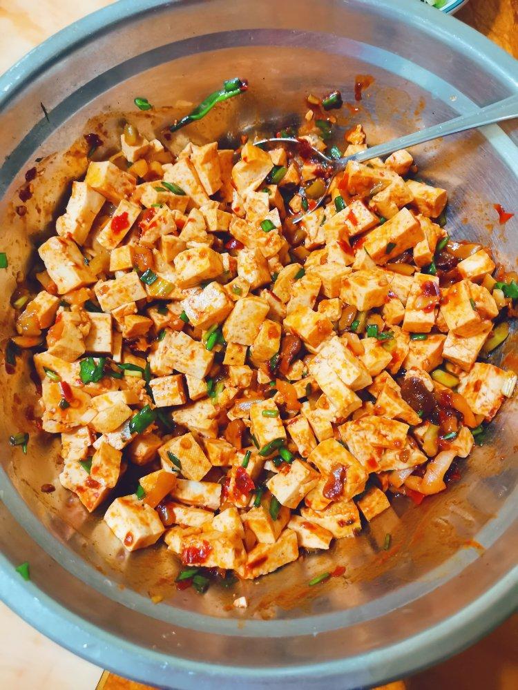 麻辣豆腐包子