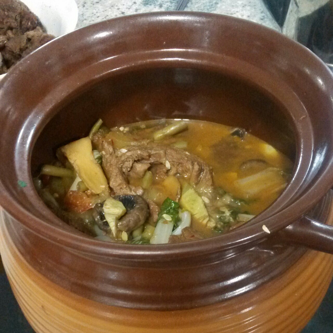 胡萝卜土豆烧牛腩