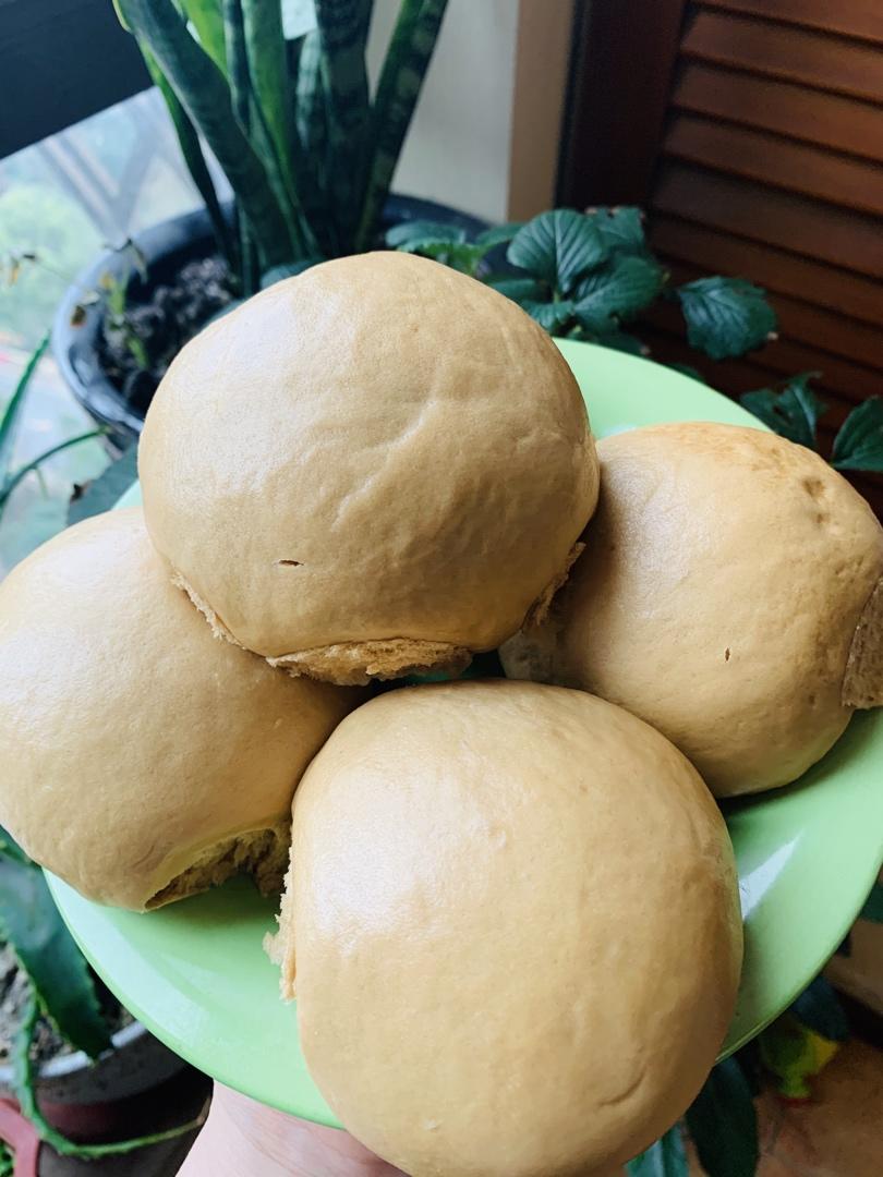 有着面包口感的红糖馒头（一次发酵）