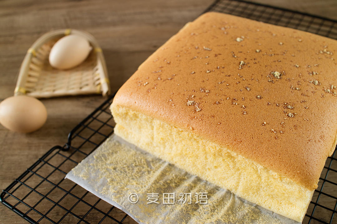 网红爆款芝士古早味蛋糕