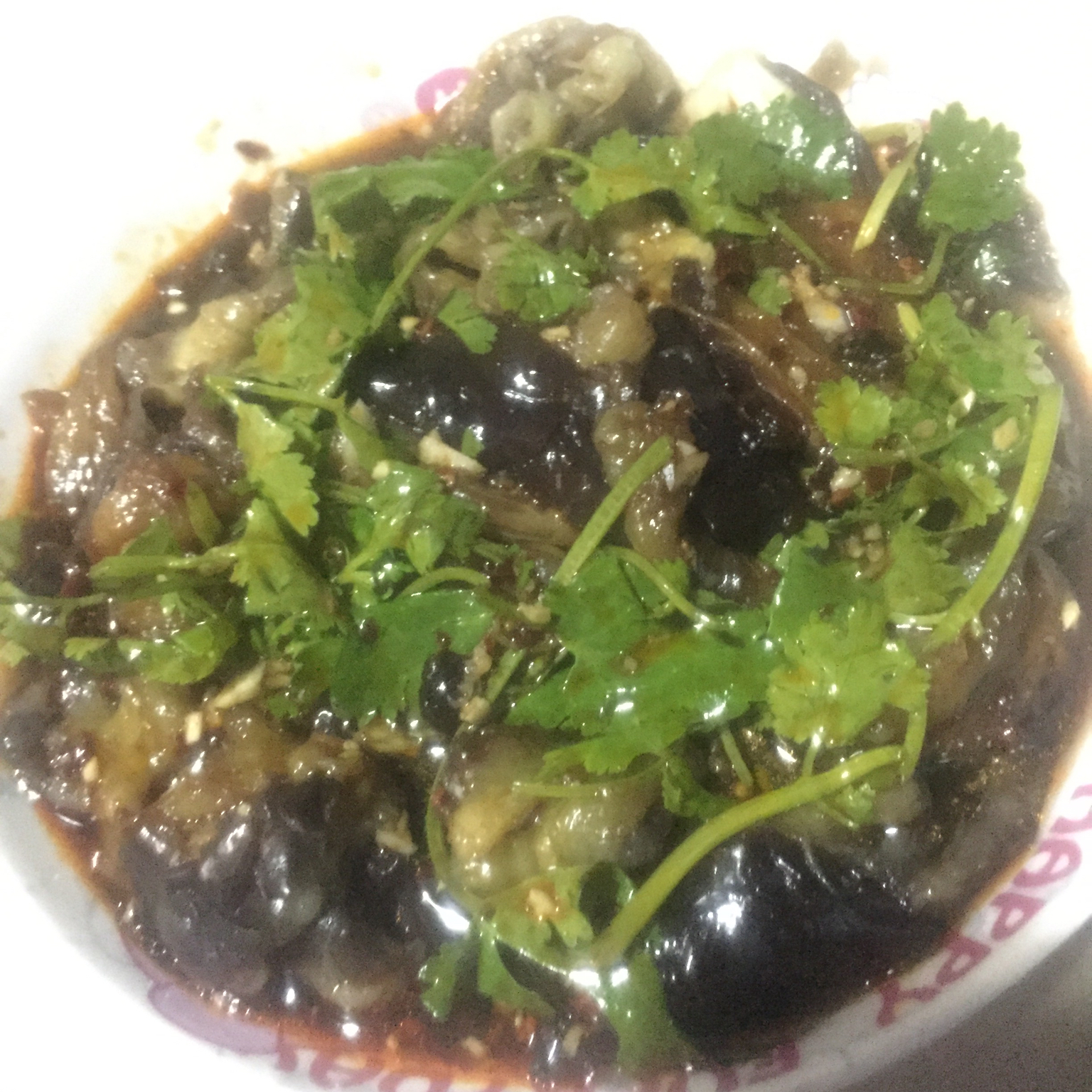 蒜泥手撕茄子