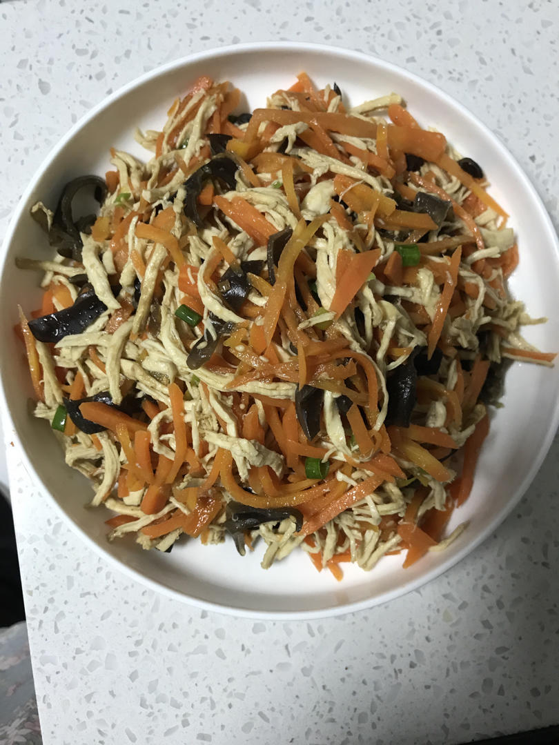 减脂健身｜凉拌手撕鸡丝（香辣&麻油版）