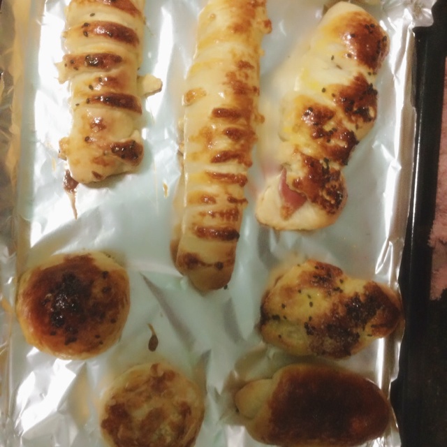 黄油面包卷