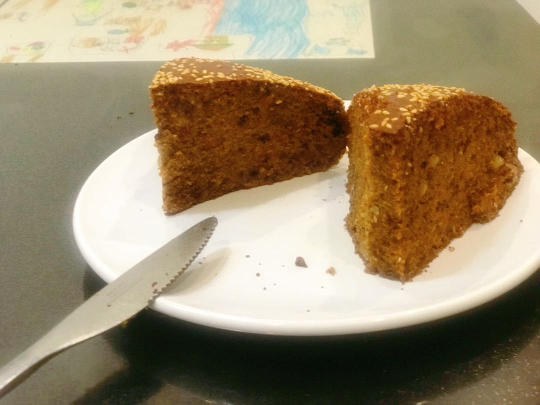 秋冬养生❗️红糖红枣核桃糕