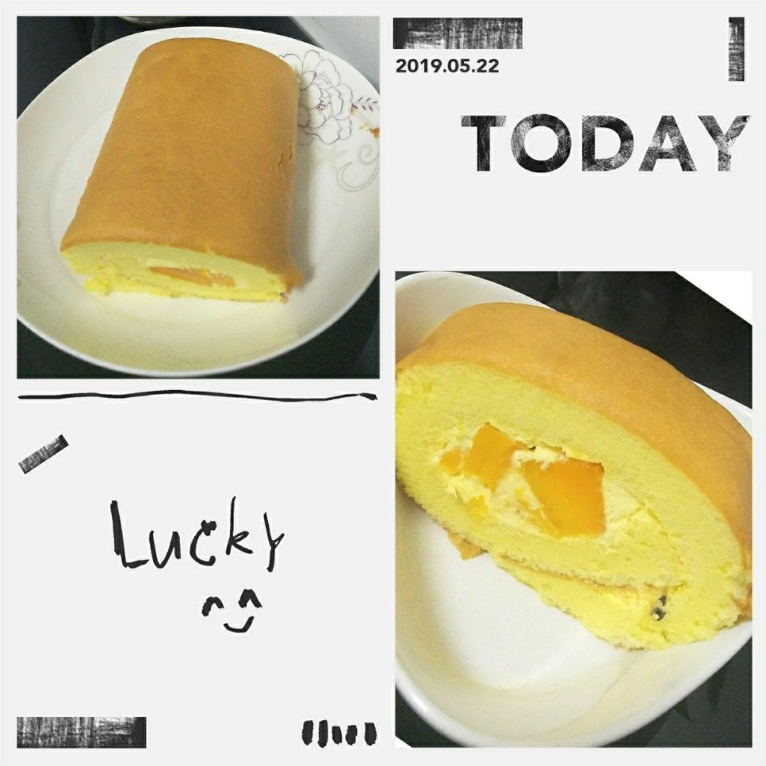 “夏威夷”蛋糕卷（百香果椰芒蛋糕卷）