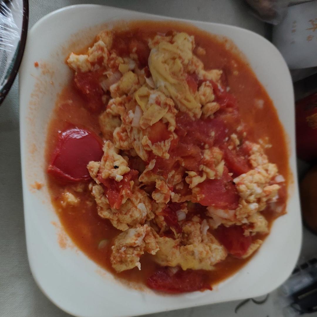 超嫩滑的番茄炒蛋