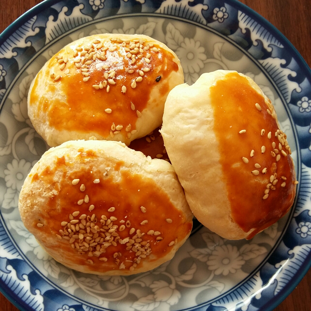芝麻椒盐牛舌饼（北京小吃）