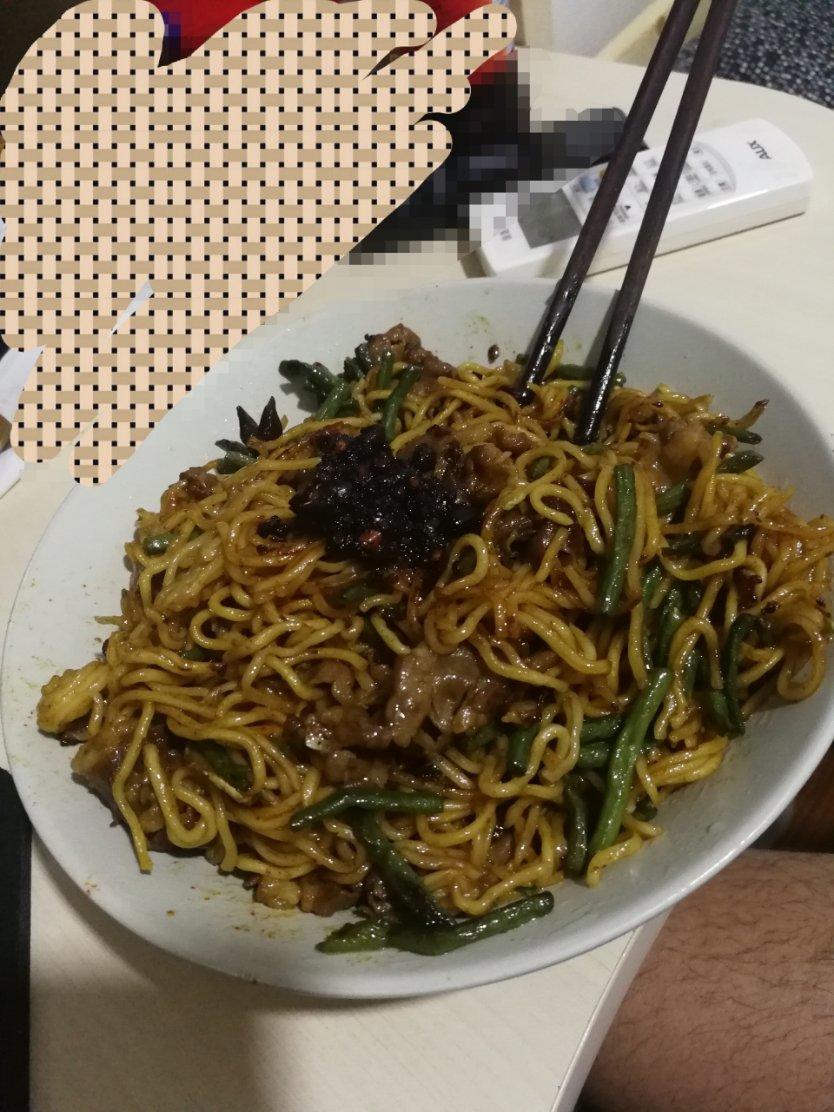 豆角焖面