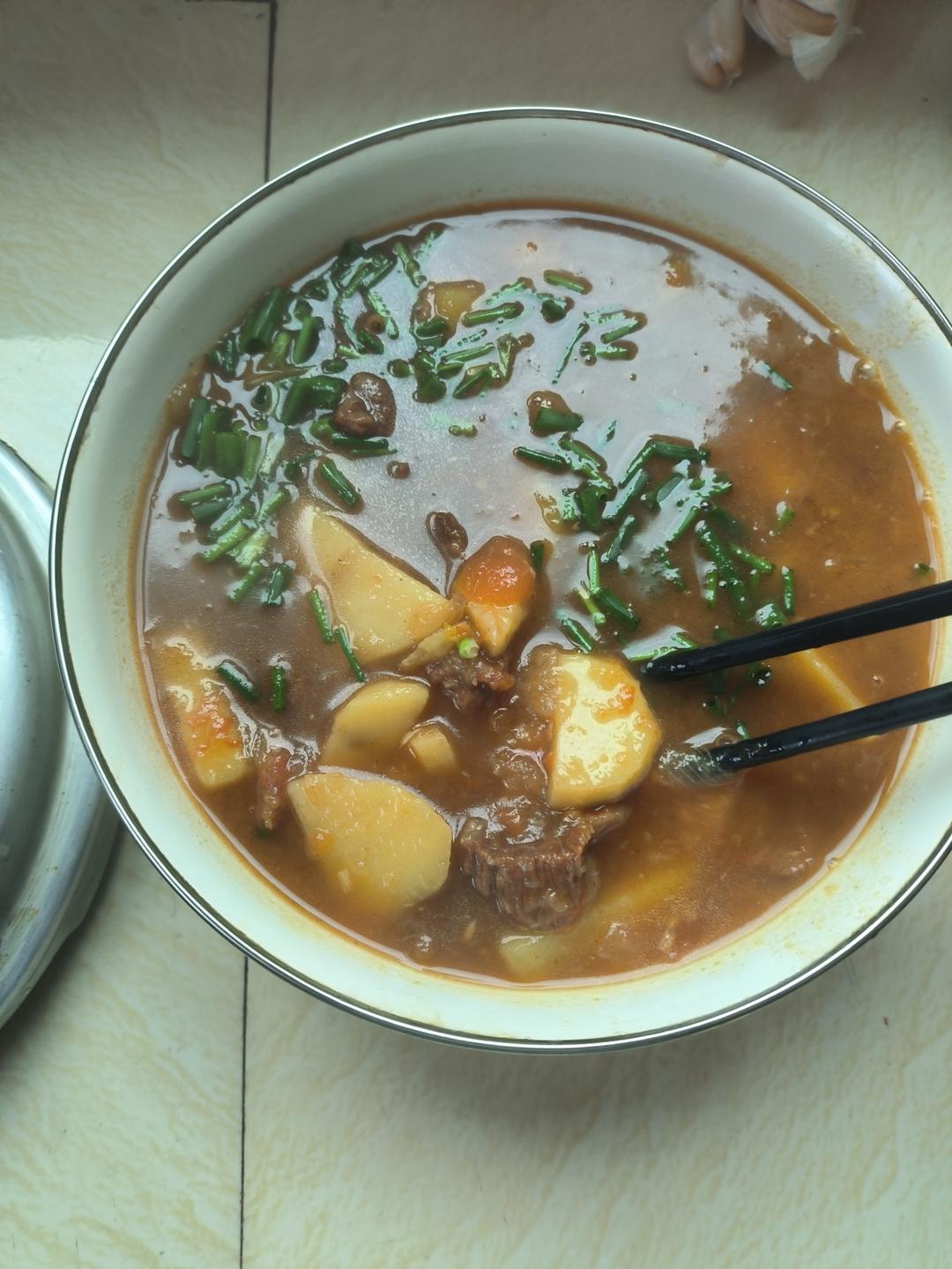 土豆炖牛肉（高压锅版）