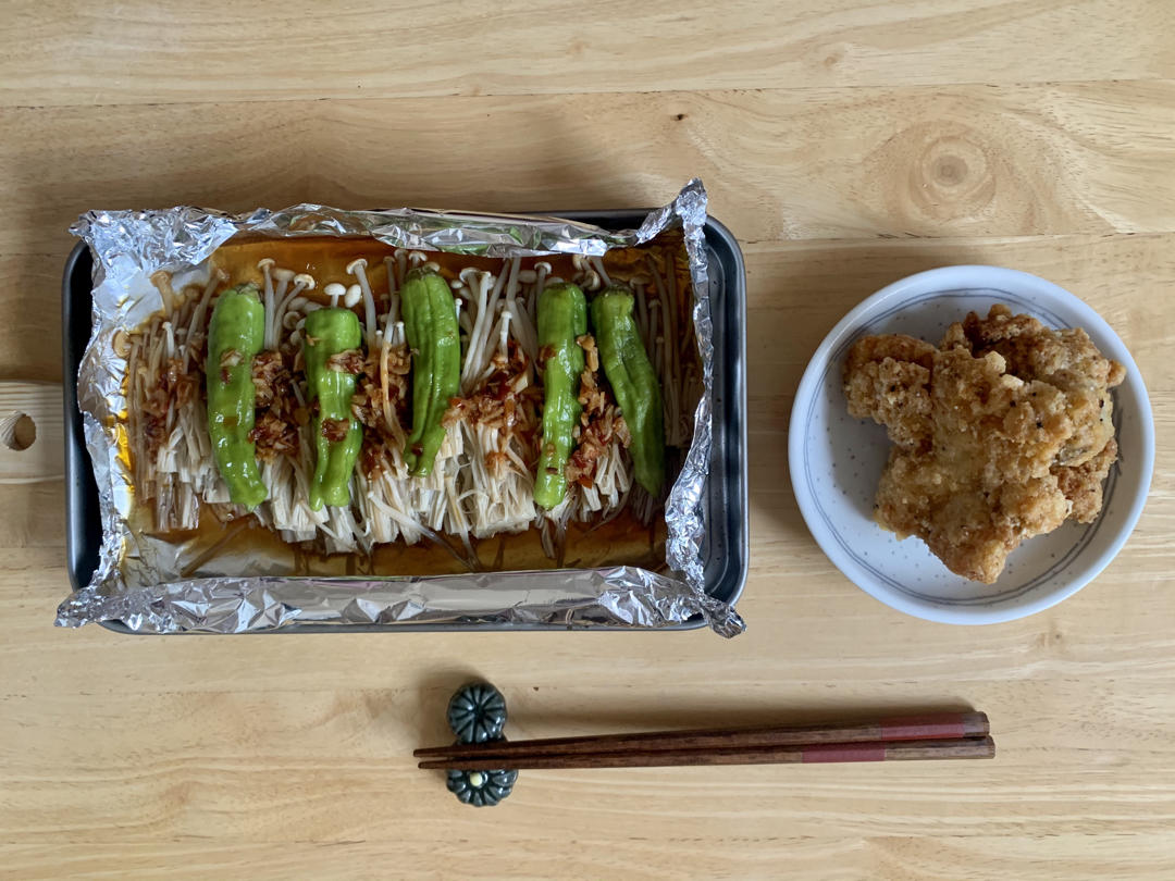 锡纸蒜蓉金针菇